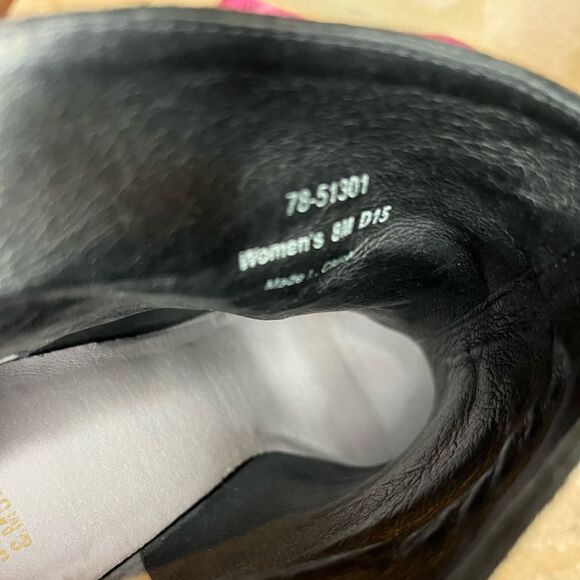 Johnston & Murphy Women Black Suede Ankle Boots - New Size 8 - Picture 7 of 10